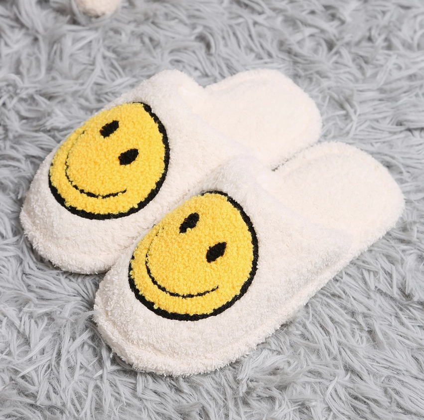 Kid's Happy Face Luxury Soft Slippers