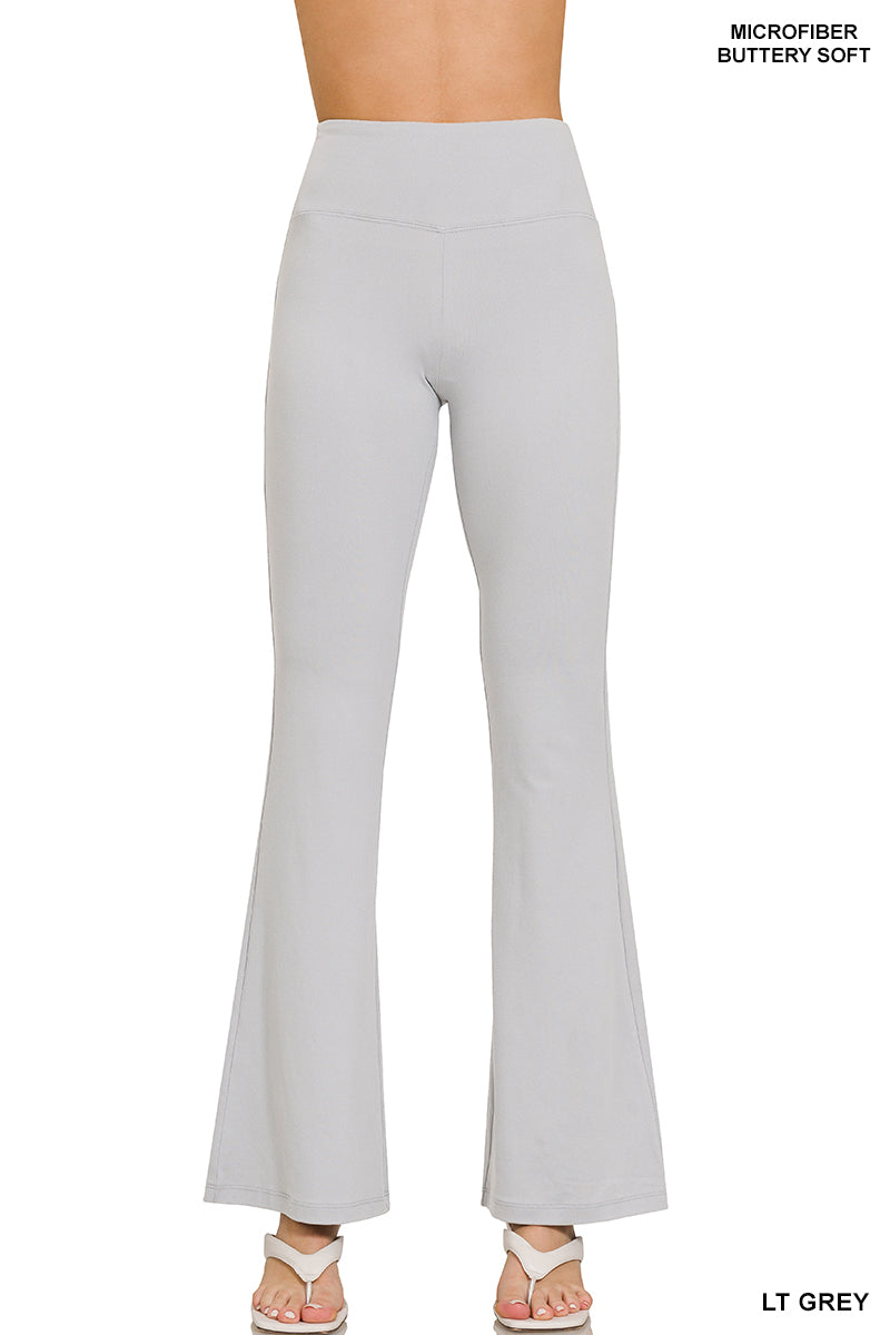 ZENANA Buttery Soft Flare Leg High Waist Yoga Pants