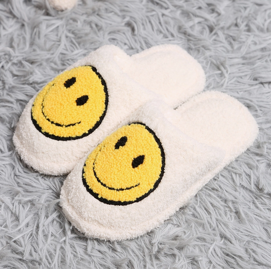 Kid's Happy Face Luxury Soft Slippers